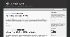 Desktop Screenshot of mirin.cz